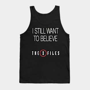 X-Files Still Want To Believe 2015 Tank Top